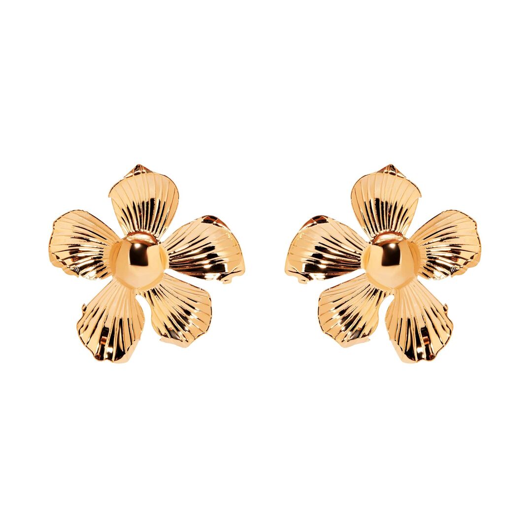 Серьги Dainty Flower Earrings PLAIN STUDIO фото 1