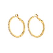 Серьги Luminous Hoops – Gold MYSTIQUE MIRAGE фото 1