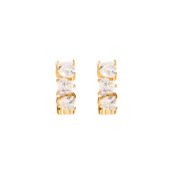 Серьги Dazzle Heart Earrings – Gold MYSTIQUE MIRAGE фото 3