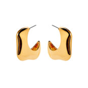 Серьги Quiet Grace Earrings – Gold PLAIN STUDIO фото 1