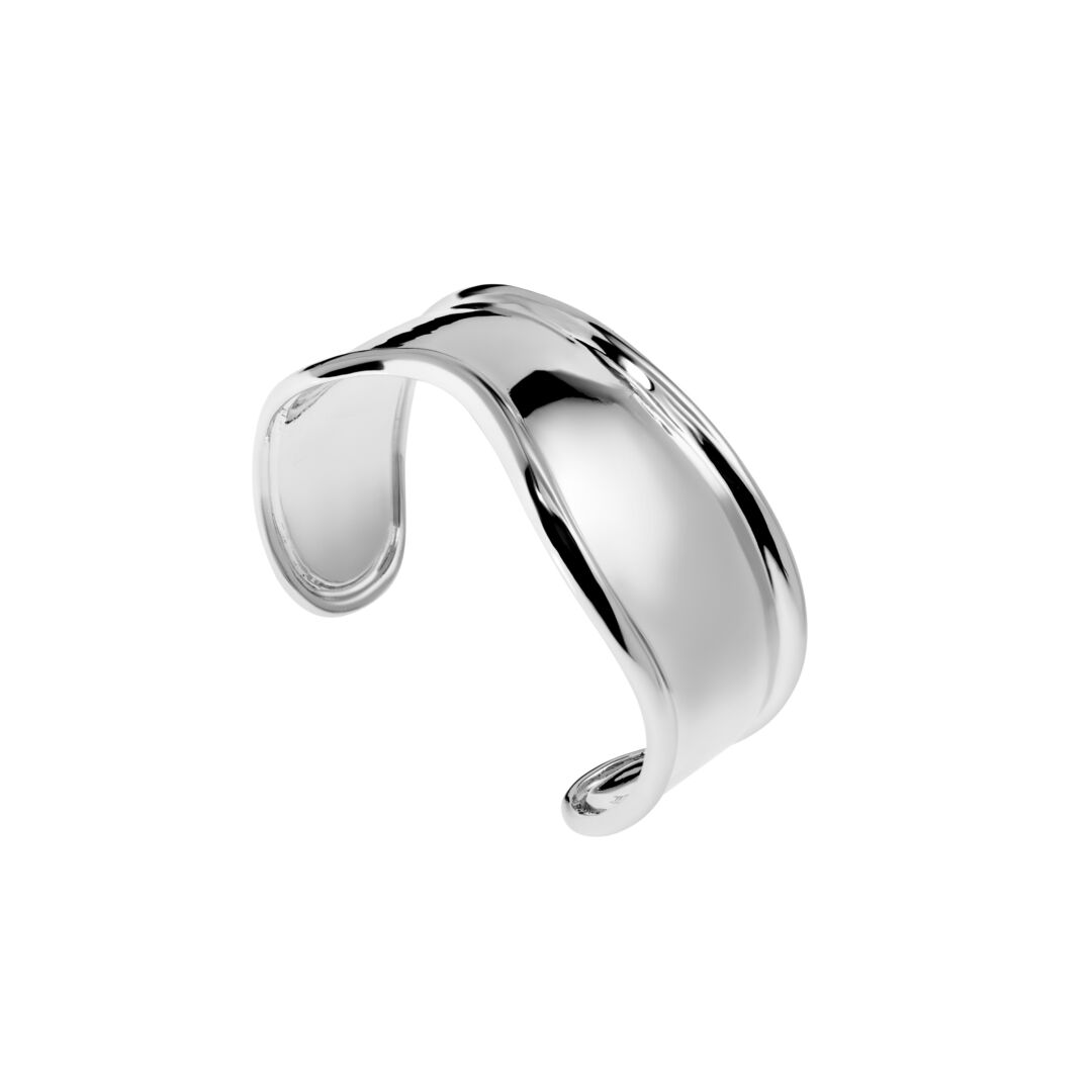 Браслет Dainty Bangle Bracelet – Silver PLAIN STUDIO фото 1