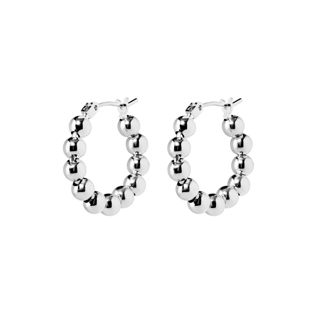 Серьги Whirl Earrings – Silver PLAIN STUDIO фото 1