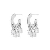 Серьги Melted Drops Earrings – Silver MYSTIQUE MIRAGE фото 1