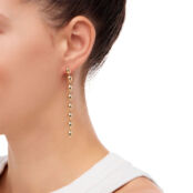 Серьги Dribble Oval Earrings – Gold PLAIN STUDIO фото 3