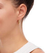 Серьги Whirl Earrings – Gold PLAIN STUDIO фото 3