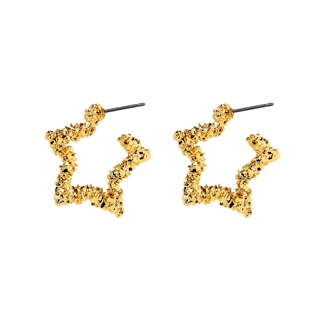 Серьги Starlight Earrings – Gold MYSTIQUE MIRAGE фото 1