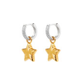 Серьги Bicolor Star Earrings DÉJÀ VU фото 1