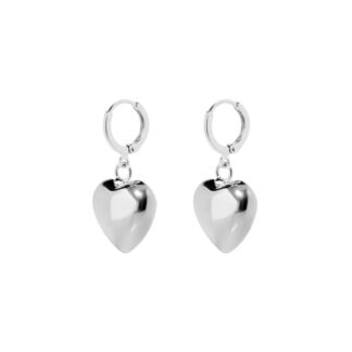 Серьги Puffy Heart Earrings DÉJÀ VU