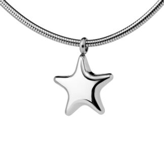 Колье Braced Frame Star Necklace - Silver DÉJÀ VU