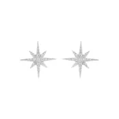 Серьги Sparkle Puset Earrings - Silver BY DEBORAH GARDNER фото 1