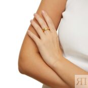 Кольцо Reminder Ring – YOLO Gold VIVA LA VIKA фото 2