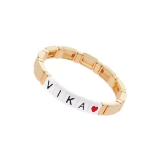 Браслет Personalisation Gold Bracelet DÉJÀ VU