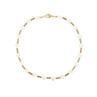 White Milky Way Necklace HOLLY JUNE