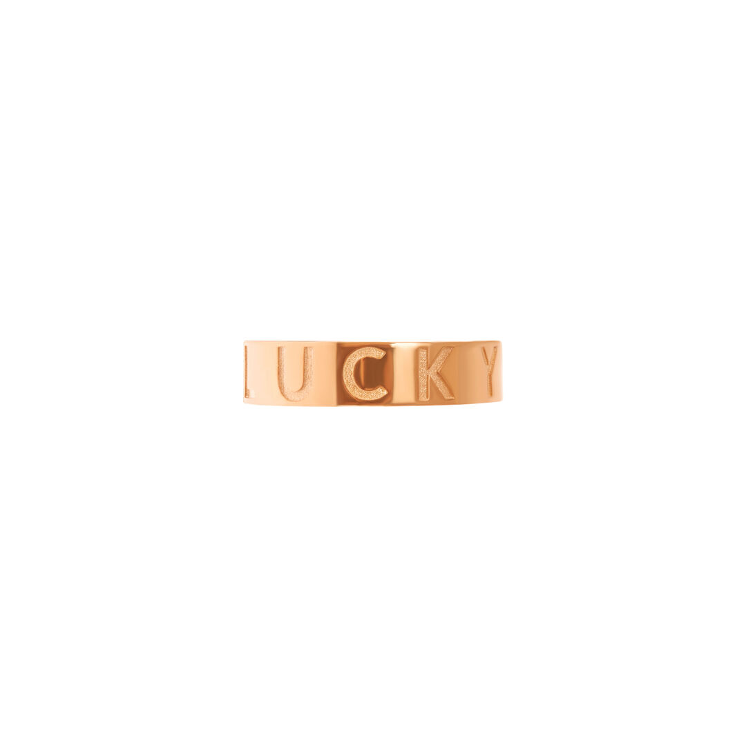 Кольцо Reminder Ring – Lucky Rose Gold VIVA LA VIKA фото 1