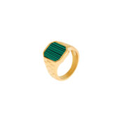 Кольцо Nyla Ring – Malachite POSH MIMI фото 1