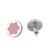 Серьги Silver Forget-Me-Not Earrings - Pink MOONSWOON фото 3