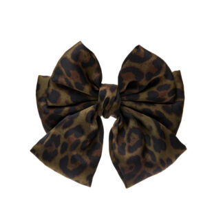 Заколка Big Bow Hair Clip – Dark Brindle HOLLY JUNE