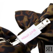 Заколка Big Bow Hair Clip – Dark Brindle HOLLY JUNE фото 4