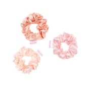 Набор резинок Big Silk Hair Scrunchies – Pink HOLLY JUNE фото 1