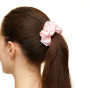 Набор резинок Big Silk Hair Scrunchies – Pink HOLLY JUNE фото 2