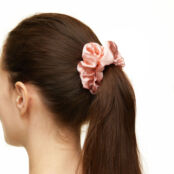 Набор резинок Big Silk Hair Scrunchies – Pink HOLLY JUNE фото 4