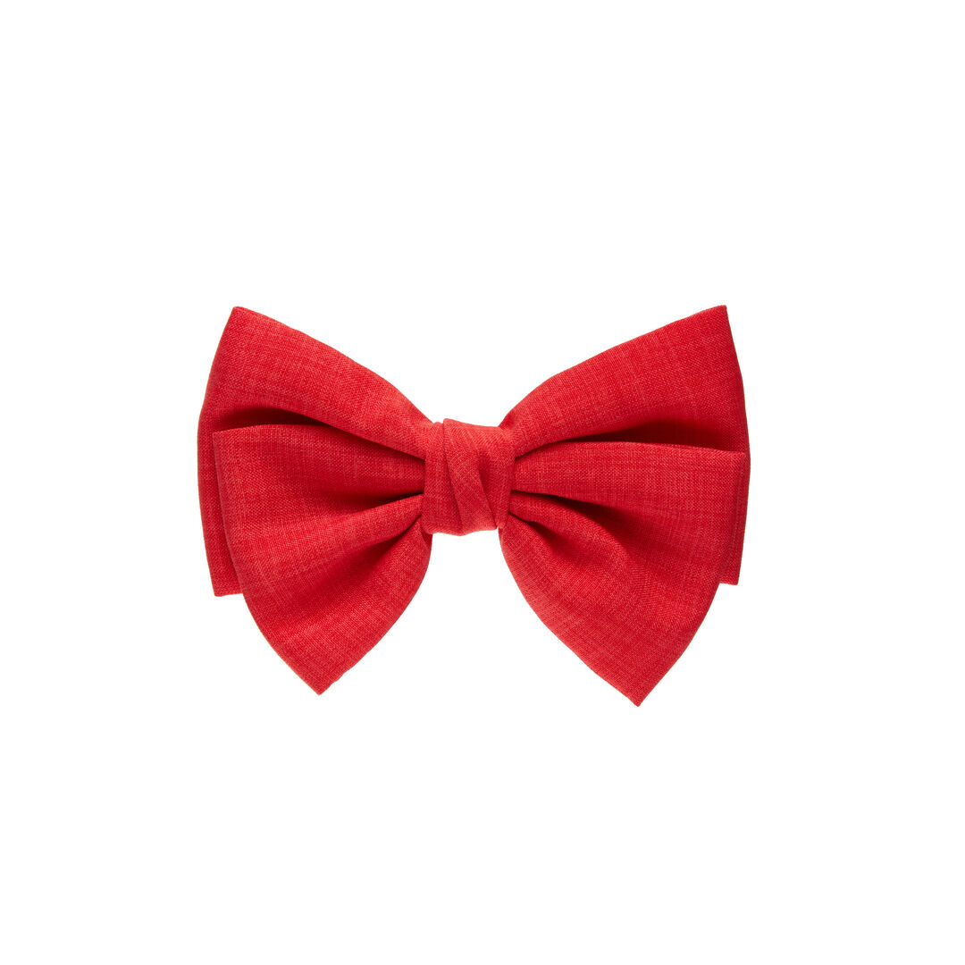 Заколка Bow Hair Clip – Red HOLLY JUNE фото 1