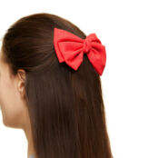 Заколка Bow Hair Clip – Red HOLLY JUNE фото 2