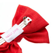 Заколка Bow Hair Clip – Red HOLLY JUNE фото 4