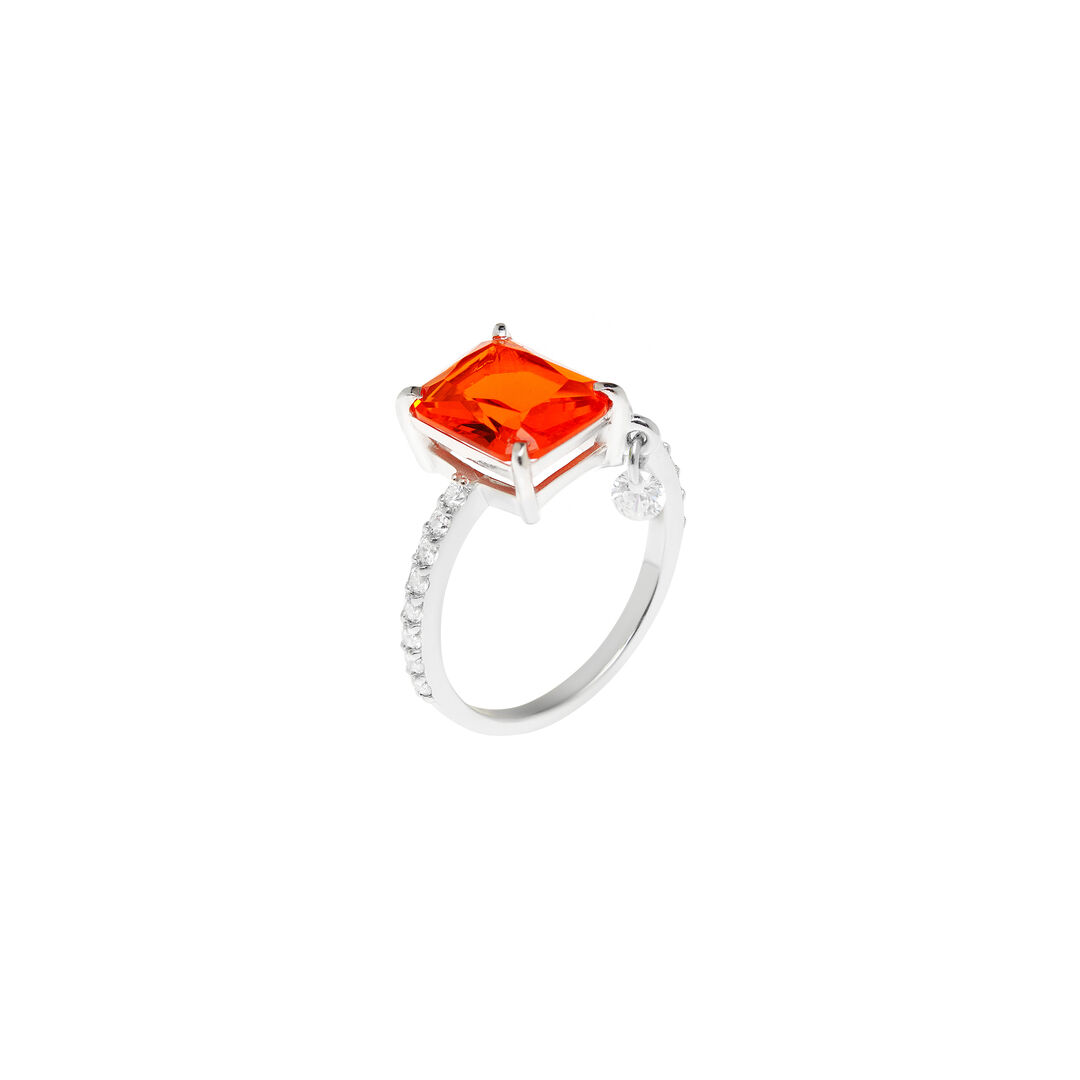 Кольцо Crystal Nuance Ring – Red VIVA LA VIKA фото 1