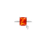 Кольцо Crystal Nuance Ring – Red VIVA LA VIKA фото 3