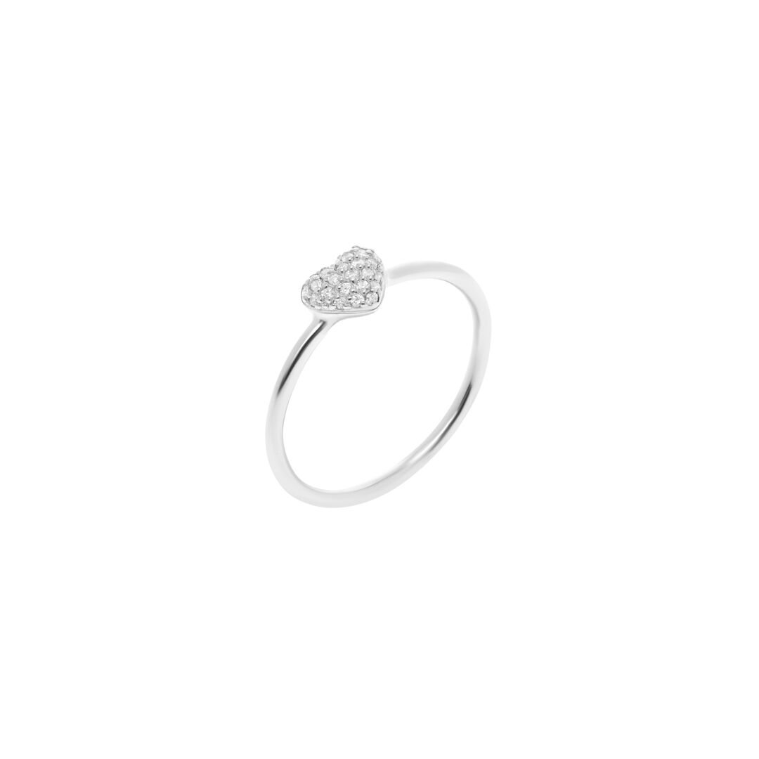 Кольцо Spangled Heart Ring – Silver VIVA LA VIKA фото 1