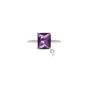 Кольцо Crystal Nuance Ring - Violet VIVA LA VIKA фото 3