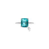 Кольцо Crystal Nuance Ring – Turquoise VIVA LA VIKA фото 3