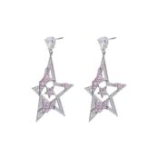 Серьги Pinky Rock Star Earring VIVA LA VIKA фото 1