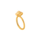 Кольцо Big Spangled Heart Ring – Gold VIVA LA VIKA фото 4