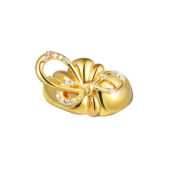 Кольцо Crystal Pierced Bow Ring - Gold VIVA LA VIKA фото 3