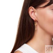 Серьги Geared Pin Earrings - Gold VIVA LA VIKA фото 5