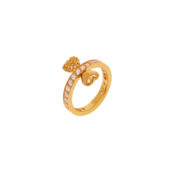 Кольцо Gold Stay With Me Ring - Yellow VIVA LA VIKA фото 1