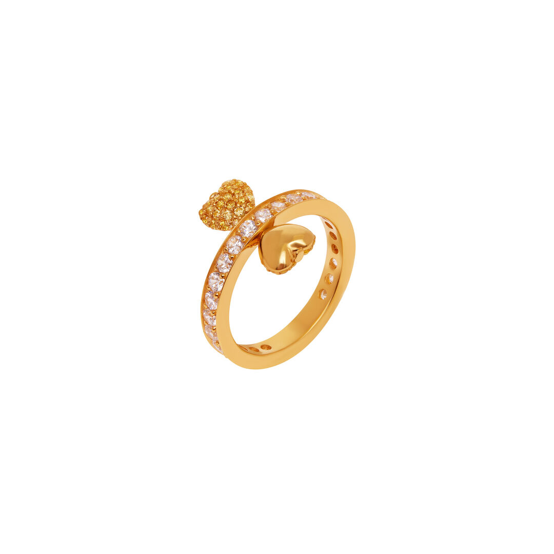 Кольцо Gold Stay With Me Ring - Yellow VIVA LA VIKA фото 1