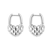 Серьги Lock My Heart Earring - Silver VIVA LA VIKA фото 3