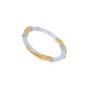 Браслет Cobra Jonc Bracelet Acetate Gold - Blue GAS BIJOUX фото 1