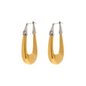 Серьги Ecume Bicolor Earrings - Gold GAS BIJOUX фото 1