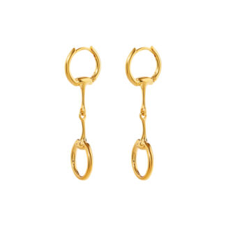 Серьги Snaffle Bit Earrings - Gold VIVA LA VIKA