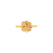 Кольцо Flowery Gear Ring - Gold VIVA LA VIKA фото 3