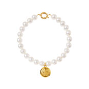 Колье Majorka Pearl Necklace Whith Smiley Charm TIMELESS PEARLY фото 1