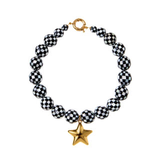 Колье Pvc Ball Necklace With Star Charm TIMELESS PEARLY