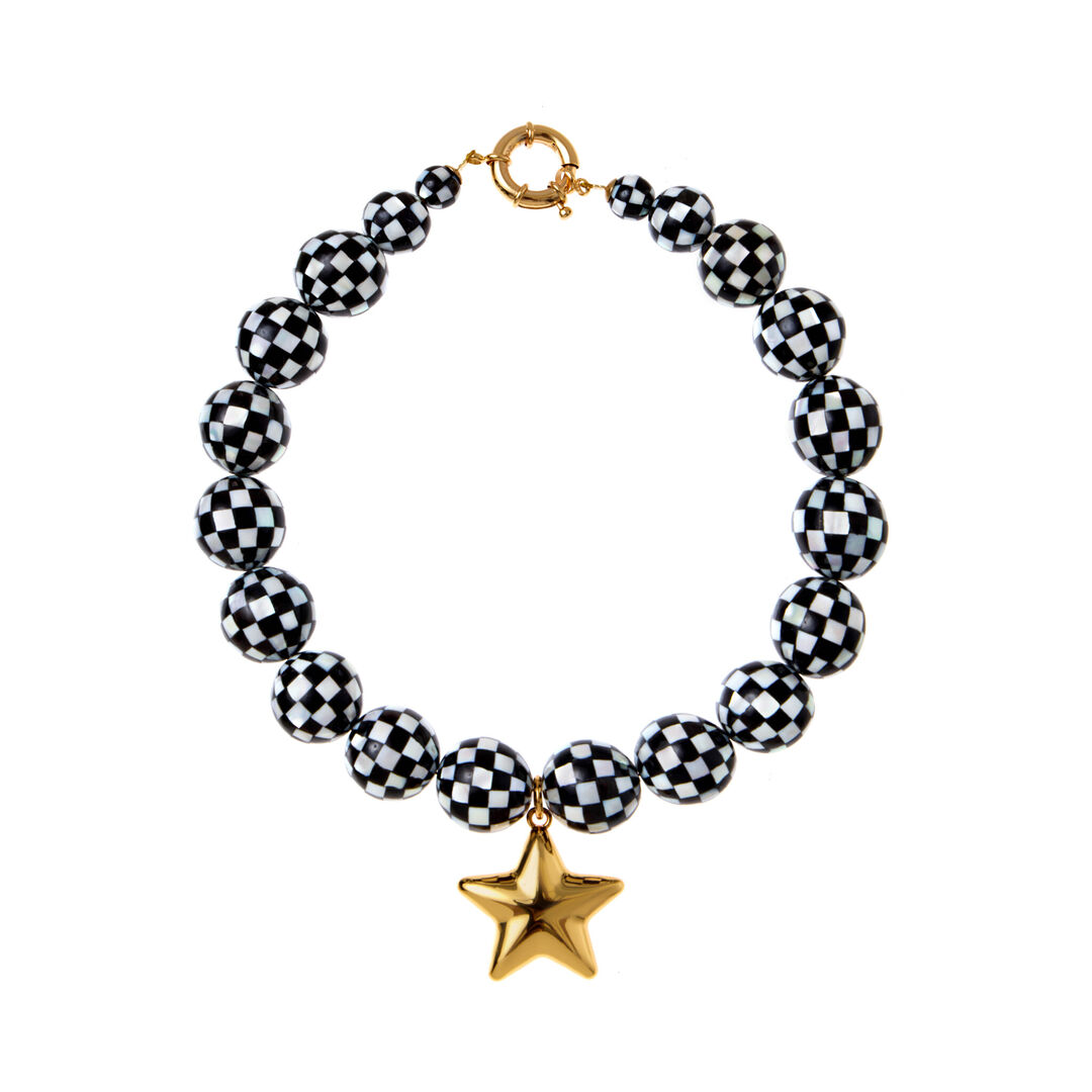 Колье Pvc Ball Necklace With Star Charm TIMELESS PEARLY фото 1