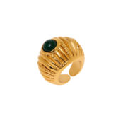 Кольцо Reef Ring - Malachite PAOLA SIGHINOLFI фото 1