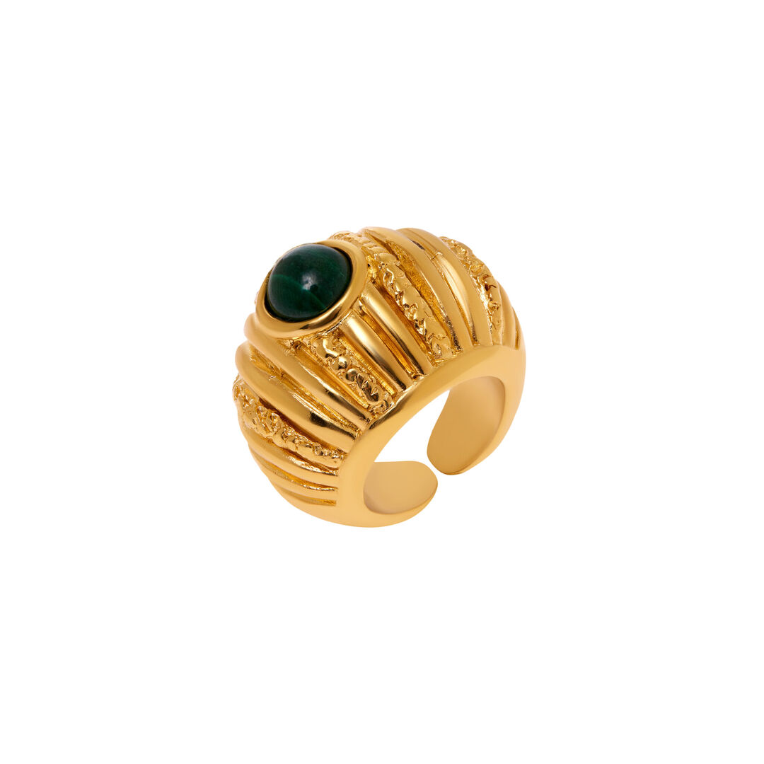 Кольцо Reef Ring - Malachite PAOLA SIGHINOLFI фото 1