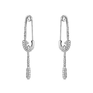 Серьги Geared Pin Earrings - Silver VIVA LA VIKA